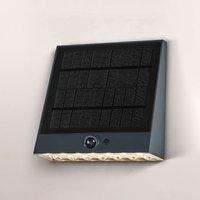 OSRAM ENDURA STYLE FIN solar wall light, grey, sensor, IP54