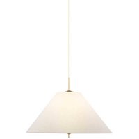 Globen Lighting IRIS pendant light, cream, Ø 50 cm