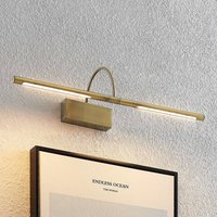 Lucande Fehmke LED-tavelbelysning, antik mässing