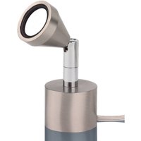 Busch LED-bordslampa Mini, vridbar, nickel, 5 000K
