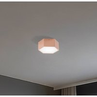 Argon LED-taklampa Libre, persikofärgad, stål, 3 000 K