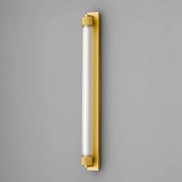 OLEV LED-vägglampa CHARMER, guld, metall/glas, 2 700 K, IP44