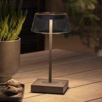 Konstsmide Scilla LED table lamp with USB, black