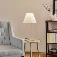 Luceplan Costanzina table lamp, aluminium, white