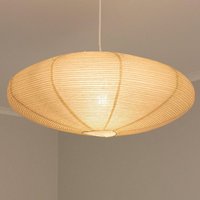 PR Home Suspension Yuni, beige, papier, Ø 58 cm, E27