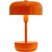 Dyberg Larsen Haipot LED-Tischleuchte Akku orange