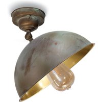 Moretti Luce Plafonnier Circle 3245, laiton ancien