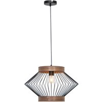 Viokef Suspension Darling en acier et bois, angulaire