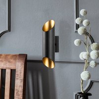 Opviq Applique murale Cut 11810, noir, métal, hauteur 30 cm, up/down