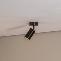 Argon Sado downlight, 1-bulb, anthracite, steel, adjustable