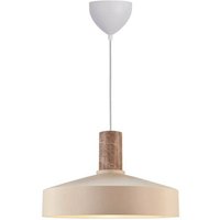 Nordlux Hanging light Elvas, beige, Ø 37 cm, metal/marble