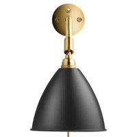 GUBI Bestlite BL7 vägglampa mässing/svart