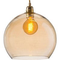 EBB & FLOW Rowan lamp, gold/smoky gold Ø 28 cm