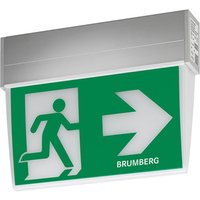 BRUMBERG Rescue Two lampe secours LED IP41, cale