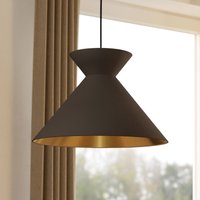 EGLO Nastasia pendant light cappuccino/brass 1-bulb