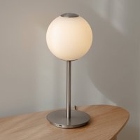UMAGE LED-bordslampa Audrey, stålfärgad, höjd 37 cm