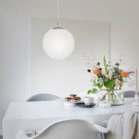 Lampa wisząca Paul Neuhaus Bolo, szklany klosz, Ø 25 cm