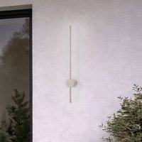 Nowodvorski Lighting LED-vägglampa Orla S, sand, aluminium, höjd 65 cm