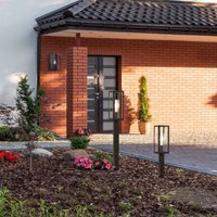 Searchlight Potelet Box en acier inoxydable, noir