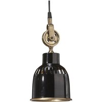 PR Home Cleveland hanging light 14 cm black/brass