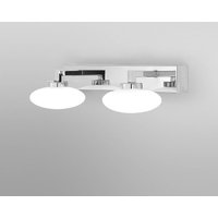 LEDVANCE SMART+ WiFi Orbis Wall Elypse, 2-bulb