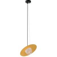 Viokef Suspension Carmen, une lampe, dorée