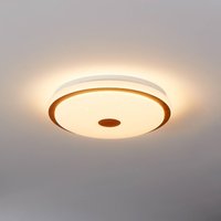 EGLO Lanciano 1 LED ceiling lamp with remote control Ø38cm