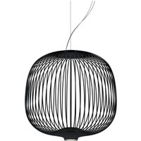 Foscarini Spokes 2 piccola Pendel dimmbar schwarz