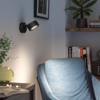Philips Bracia spot plafond LED à 1 lampe, noir
