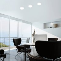 EGLO connect Fueva-C taklampa rund 22,5 cm vit