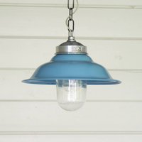 K.S. Verlichting Blue retro pendant light Porto Fino