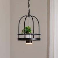 Luminex Suspension Zona, noir, Ø 30 cm, acier