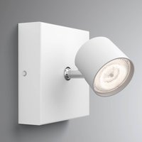 Philips Star LED spotlight, dimmable with WarmGlow effect