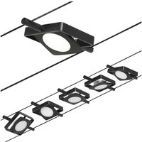 Paulmann Wire MacLED LED cable system 5-bulb black