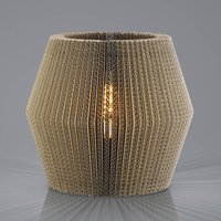 HELL Lampe à poser Layer en carton, double cône tronqué