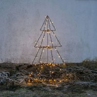 STAR TRADING Déco d’extérieur LED Light Tree Foldy, 135 cm