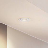 Arcchio Zyron downlight, white, Ø 8.2 cm