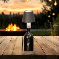 FH Lighting Fiocco LED bottle lamp, sand grey, CCT, IP54, dimmable