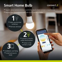 EGLO connect-z E27 A60 lamp 5.5W 500 lumens 2200K