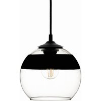 Solbika Lighting Hanging light Monochrome Flash clear/black Ø 20cm