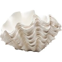 KARE Deko-Vase Concha, Höhe 29 cm, Kunststein, beige