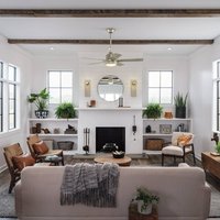 KICHLER Colerne 52 LED ceiling fan, nickel/white walnut KICHLER Colerne 52 LED ceiling fan, nickel/white walnut