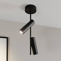 SIGMA Leda 2 downlight, 2-bulb, black