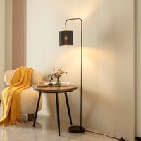Lindby Hinay lámpara de pie textil