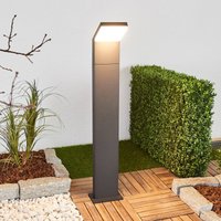 Arcchio LED-väglampa Yolena, 100 cm, antracit, aluminium