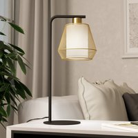 EGLO Ciudadela bordslampa, svart/mässing