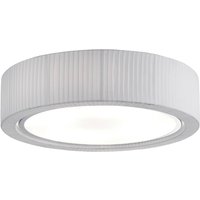 Bover taklampa Urban, silver/vit, Ø 60 cm