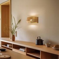 Euluna applique murale Tornado, dorée