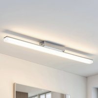 Lindby LED-badrumstaklampa Levke, 75 cm, dimbar, IP44