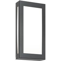 CMD LED-vägglampa Aqua Rain Mini rörelsevakt, antracit